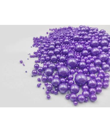 Buy Edible Violet Pearl Sugar Sprinkles | Perfect for Cakes Cupcakes & Cookies - Wedding & Daily Decorations - Buy Online on GoSupps.com