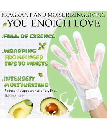 30 Pairs Moisturizing Hand Mask with Shea & Avocado | Hydrating Hand Masks for Dry Cracked Hands | Perfect for Men & Women | Ideal Thanksgiving Gift - Buy Online on GoSupps.com