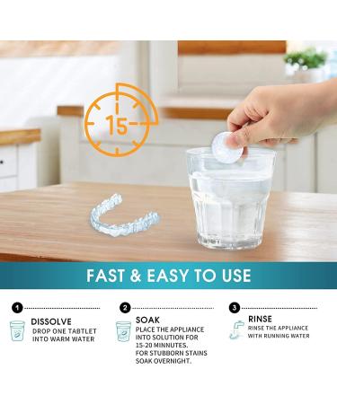 Y-kelin Orthodontic Retainer Cleansing Tablets - 36 Tablets - Buy Online on GoSupps.com