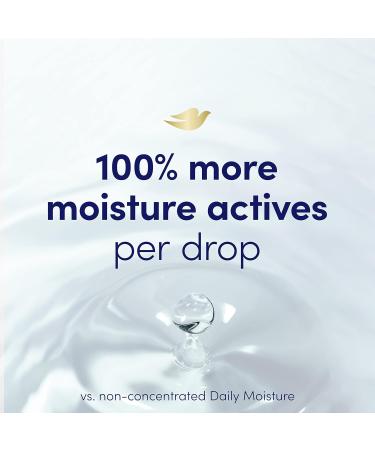 Dove Daily Moisture Shampoo & Conditioner Set for Dry Hair - 2X More Washes in 30 Seconds - 20 fl oz (Pack of 2) - Buy Online on GoSupps.com