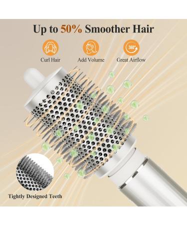 Large Round Brush Attachment for Shark FlexStyle - Ideal Hair Styling Tool for Straight Wavy Curly & Coily Hair - Buy Online on GoSupps.com