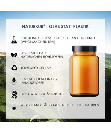 Naturkur Astaxanthin 8 mg - 120 Vegan Capsules | Premium Haematococcus Pluvialis Lab-Tested Additive-Free Handcrafted in Lower Franconia | Buy Internationally - Buy Online on GoSupps.com