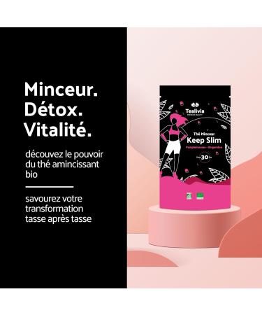 Tea Livia - Organic Slimming Green Tea | Keep Slim | Detox Cure 30 Days | Certified Organic | Loose Tea 60g - 30 cups - Buy Online on GoSupps.com