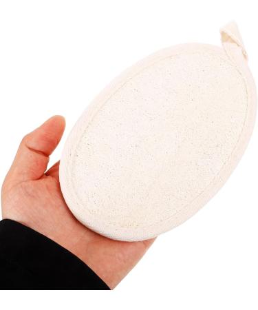 Buy Healeved Natural Loofah Sponge - Exfoliating Body Scrubber for Spa & Shower | Best Bath Sponge Pad - Buy Online on GoSupps.com