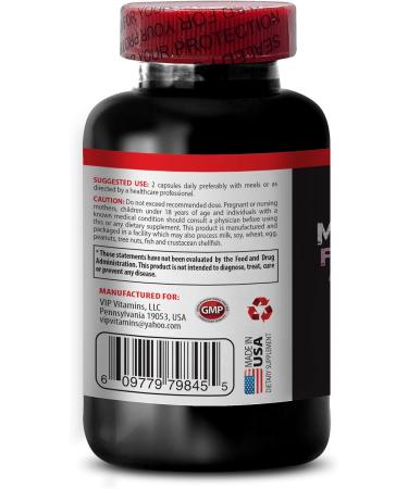 VIP VITAMINS Mangosteen Mangosteen Extract - Mangosteen Fruit Extract - Acai Berry Goji Berry Pomegranate Noni Trans-Resveratrol Elderberry Fruit Grape Skin - 1 Bottle 60 Capsules - Buy Online on GoSupps.com
