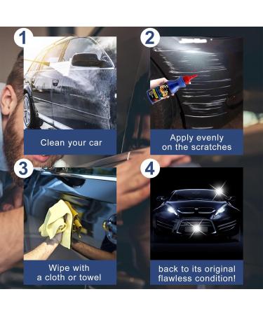 Whimsyard Car Scratch Remover Car Paint to Scratch Artifact Ultimate Car Scratch Remover Paint Scratch Repair Agent Car Scratch Remover Kit with Wipe & Sponge (1PCS) - Buy Online on GoSupps.com