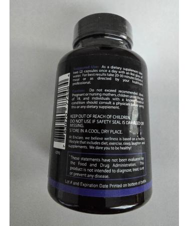 THE ENCLARE NUTRITION | Ashwagandha Supplement Capsules 1300mg. Organic Ashwagandha Root Powder Black Pepper Extract | Natural Sleep Aid Focus Mood Energy Immune/Thyroid Support (1) - Buy Online on GoSupps.com