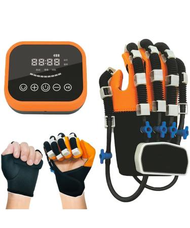 BTAISYDE Rehabilitation Robot Gloves Hand Rehabilitation Device for Stroke Hemiplegia Help Patient with Hand Dysfunction Rehabilitation Training Left Large