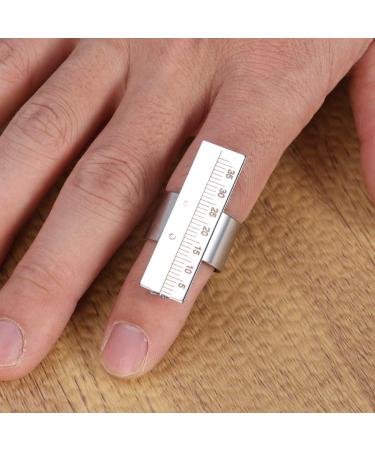 Buy Healifty Finger Ruler Measuring Scale - Stainless Steel Endo Gauge for Accurate Measurements | Fast International Shipping - Buy Online on GoSupps.com