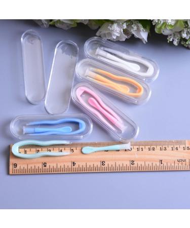 Portable Contact Lenses Remover and Inserter Tool Case Set Tweezers Suction Stick Contact Lenses Inserter Removal Tool for Contact Lenses User Arc Design Reusable Green - Buy Online on GoSupps.com