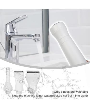 Buy VOCOSTE 4 in 1 Electric Shaver Kit for Women - White | Best Ladies Body Hair Removal Solution - Buy Online on GoSupps.com