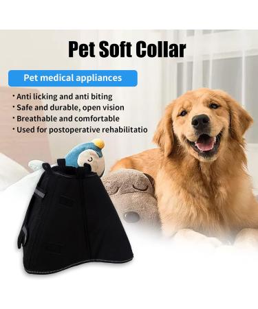 Small Ruff for Pets - Comfortable Soft Recovery Collar | Adjustable Anti-Bite/Leak Protection for Dogs & Cats (L/XL) - Buy Online on GoSupps.com