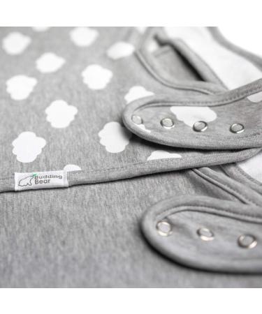 Budding Bear Libchen Baby Bibs - 5-Pack Organic Cotton Terry Back Adjustable Nickel-Free Buttons - Stylish Gray Latz Bibs for Girls & Boys - Buy Online on GoSupps.com