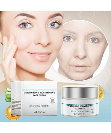  WJnflQN Firming Face Cream | Moisturizing Face Lotion 30g | Nourishing Daily Routine | Use Morning Night Travel Plane Makeup Wearers Women Men Mothers - Buy Online on GoSupps.com