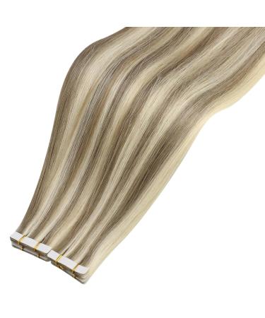 Shop Moresoo Virgin Tape-In Hair Extensions | Real Remy Hair #P8/60 | 5 Pieces 10g 35cm | Invisible Adhesive International Shipping - Buy Online on GoSupps.com