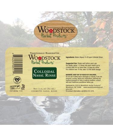 Colloidal Nasal Rinse 1 OZ - Effective Allergy Relief & Sinus Support | Buy Internationally - Buy Online on GoSupps.com