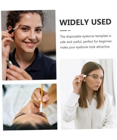 Mipcase 6 Pcs Ladies Suits Makeup Tools Eyebrow Sticker for Makeup Eyebrow Stickers Template Miss Disposable - Buy Online on GoSupps.com