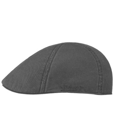 Stetson Texas Sun Protection Flat Cap Men | 7 1/2-7 5/8 Dark Grey