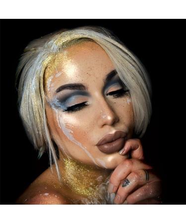 Mehron Hair and Body Glitter Spray (1oz) in Gold - Sparkle and Shine Guaranteed - Buy Online on GoSupps.com