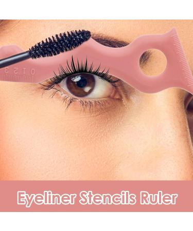 Winged Eyeliner Tool Winged Eyeliner Applicator Tool Beginner-Friendly Girls Eyebrow Shaping Tool Reusable Makeup Stencil for All Face Shapes Shakven Pink - Buy Online on GoSupps.com