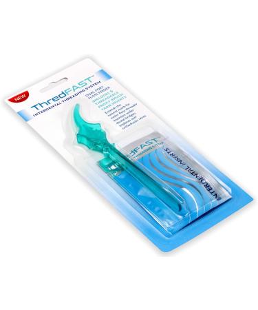 Interdental Threading System with Proxy Brush Inserts - Floss Under Bridges & Implants | Hard-to-Reach Oral Care - Buy Online on GoSupps.com