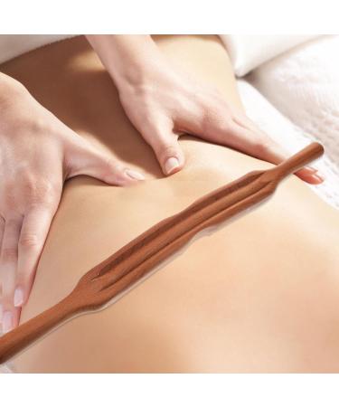 IPLUSMILE Wood Massager Rouse Gua-Sha - Handheld Body Massage Device for Muscle Relaxation | Perfect for Legs Back & Arms - Buy Online on GoSupps.com