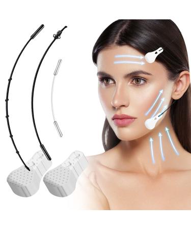 Senhorita Face Lift Tape, 60Pcs Face Tape Lifting Invisible with Strings, Ultra-thin Face Makeup Tool to Lift Saggy Skin Hide Facial Wrinkles & Double Chin 60Pcs (Tape)
