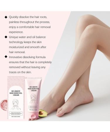  Generisch Pack of 2 gentle hair removal creams contains natural ingredients gentle formula does not irritate the skin suitable for the body legs underarms and bikini area - Buy Online on GoSupps.com