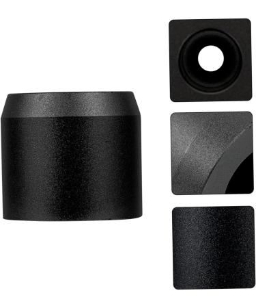 JECOMPRIS Razor & Brush Stand | Metal Razor Holder for Manual Shavers | Practical Black Toothbrush Base | 3.8x3.3cm - Buy Online on GoSupps.com