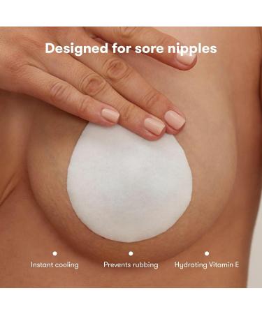 Frida Mom Nursing Pads - Cooling Hydrogel Nipple Pads for Soothing Sore Nipples | Breastfeeding Essentials (8ct) Shop Internationally - Buy Online on GoSupps.com