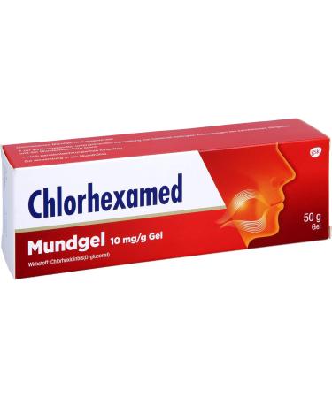 Chlorhexamed Mouth Gel 10mg/g - 50g | Antibacterial Oral Care with Chlorhexidine - Buy Internationally - Buy Online on GoSupps.com