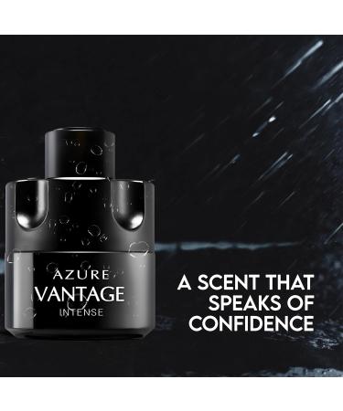 Men's Cologne Azure Vantage Eau De Toilette Body Spray Fragrance For Men- Daywear Casual Daily Perfume Set with Suede Pouch- 3.4 Fl Oz Bottle- Ideal EDT Beauty Gift for Birthday Anniversary Azure Vantage Black - Buy Online on GoSupps.com