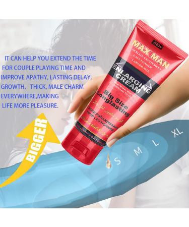 Enlargement Cream for Men | Thicker & Longer Massage Cream - 50ml Red | Boost Confidence - Buy Online on GoSupps.com