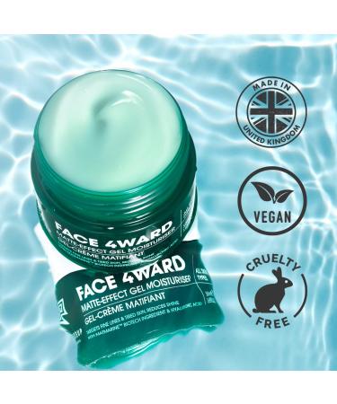 Shakeup Men's Moisturiser Gel - Lightweight Non-Greasy Matte Finish Reduces Shine Vegan Skincare with Matmarine & Hyaluronic Acid 50ml - Buy Online on GoSupps.com
