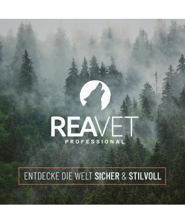 Reavet 10m Neon Orange Dog Leash | Robust Waterproof Training Leash with Padded Handle for Large & Small Dogs - Buy Online on GoSupps.com