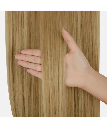 OMGREAT Dirty Blonde Halo Hair Extensions 22 Inch - Heat Resistant Synthetic Hairpieces for Women - No Clip Hidden Wire Headband - Straight Long Hair - #2 Dirty Blonde - 4.4 Oz - Buy Online on GoSupps.com