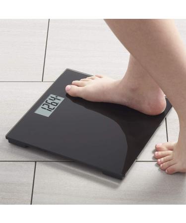 InstaTrack Large Display Digital Bathroom Scale - Black, 400 lb Capacity - Buy Online on GoSupps.com