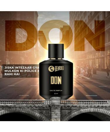 Be.ardo Perfume For Men - Don 50ml | With Melon Jasmin Vannila Intense Fresh | Strong Long Lasting Mens Perfume | EAU DE PARFUM Men | - Buy Online on GoSupps.com