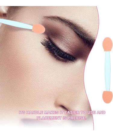 MUSISALY 100pcs Double Ended Eyeshadow Brush Makeup Brush Eyeshadow Stick Latex Sponge Tipped Oval Makeup Tool Cosmetic Tool Dual-side Eye Makeup Applicator Sponge Brush 6.5x1.3cm Blue - Buy Online on GoSupps.com