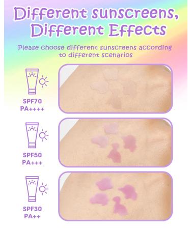 UV Detection Stickers for Sunscreen - 120 Count Safe for Kids Age 3+ 4 Fun Designs Know When to Reapply - Buy Online on GoSupps.com