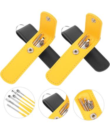 FRCOLOR 4-Piece Wear-Resistant Ear Cleaning Tool Set - Portable Ear Wax Remover & Practical Ear Picker for Home Use - Buy Online on GoSupps.com