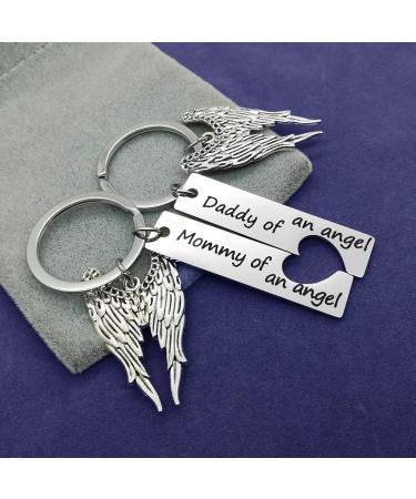 Dabihu Loss Memorial Keychain | Baby & Child Loss Keepsake for Infant Remembrance | Sympathy Gift - Buy Online on GoSupps.com