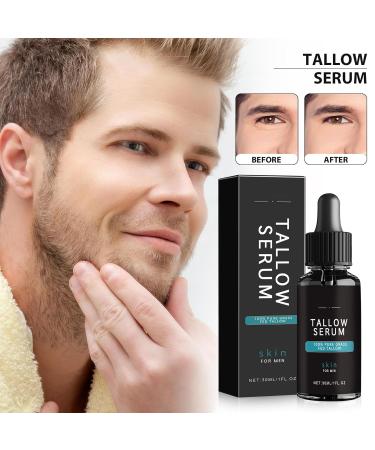 Best Men's Skin Care Set - Natural Tallow Balm Moisturizer & Face Wash for Healthy Skin - Buy Online on GoSupps.com