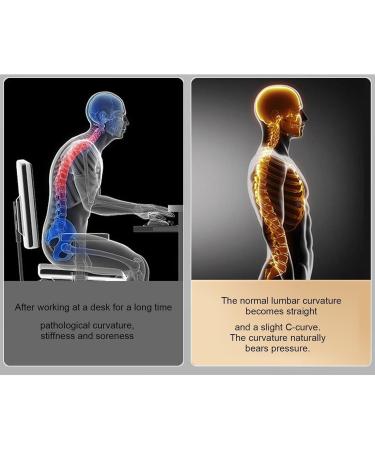 Adjustable Lumbar Support Back Extensor - 3-Step Spine Cracker Board with Massage Tab for Lower Back Pain Relief - Buy Online on GoSupps.com