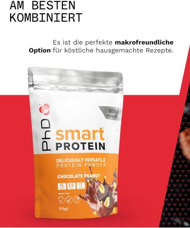 Buy PhD Smart Protein Powder - 900g Peanut Butter Cup | International Shipping Available - Buy Online on GoSupps.com