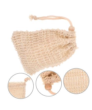 FRCOLOR 30 Pcs Bubble Net Soap Foaming Bags | Eco-Friendly Loofah Pouch & Sisal Soap Saver | Perfect for Handmade Soap & Easy to Hang - Buy Online on GoSupps.com