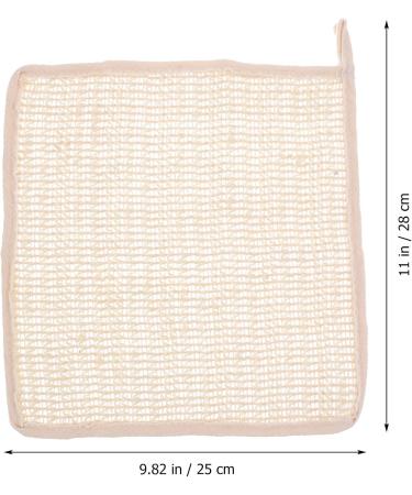 FOMIYES Double-Sided Ramie Body Scrubbing Towel - Multipurpose Travel Bath Scrub for Smooth Skin - International Shipping Available - Buy Online on GoSupps.com