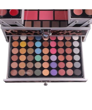 94 Color Cosmetic Makeup Palette Set | Eyeshadow Pressed Powder & Rose Red Kit - International Shipping - Buy Online on GoSupps.com