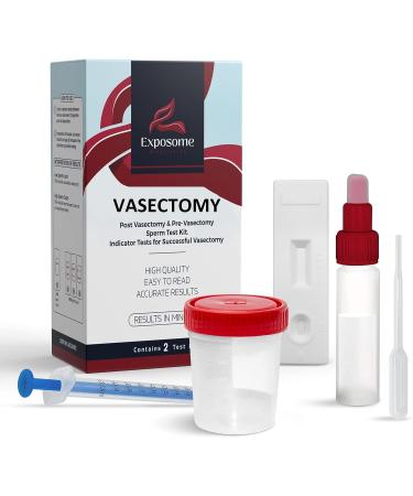 Exposome BioSciences Vasectomy Home Test Kit - Set of 2 Tests - Buy Online on GoSupps.com