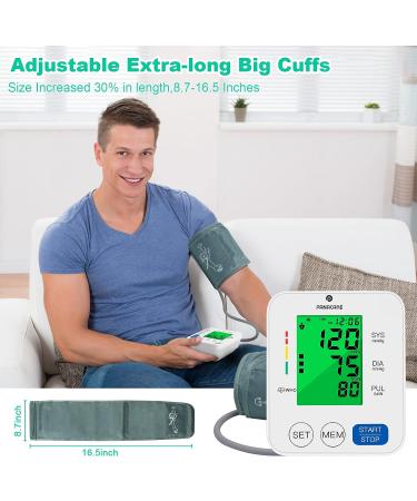 Panacare 2.0 Fully Automatic Blood Pressure Monitor - 3-Color Display German Language 2 Users 198 Data Records Adjustable Cuff (22-42cm) - Reliable White Healthcare Device - Buy Online on GoSupps.com